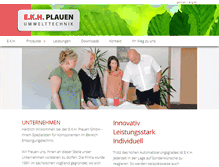 Tablet Screenshot of ekh-plauen.com